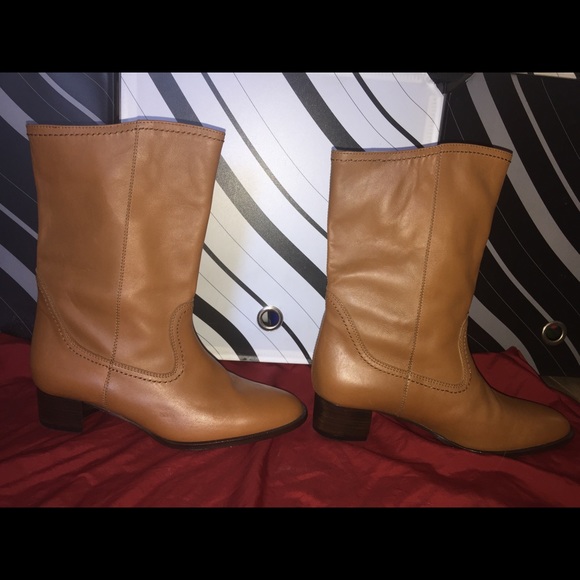 Manolo Blahnik Brown Boots - Picture 2 of 7